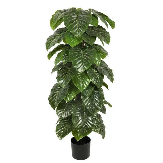 Philodendron umělá rostlina, č. 140 cm zelené hrnce