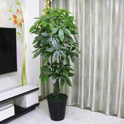 Umělá rostlina Schefflera Arboricola, bez hrnců, 150 cm zelená