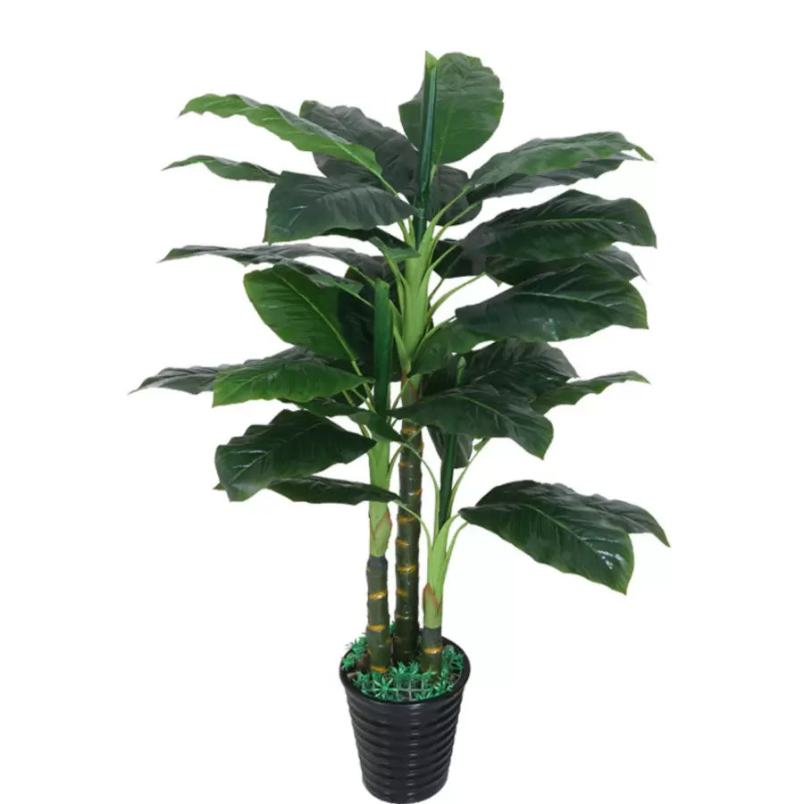 Umělá rostlina Dieffenbachia, bez hrnců, 160 cm zelená