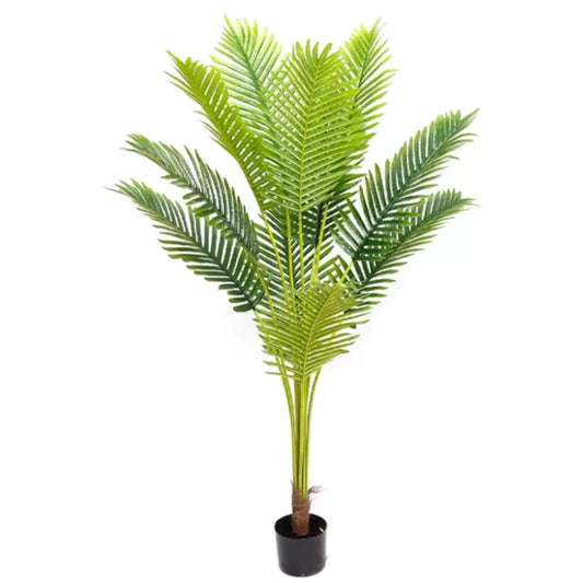 Palm umělá rostlina areca, bez hrnců, 160 cm zelená