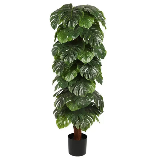 Umělá rostlina Monstera Delicious, bez hrnců, 180 cm zelená