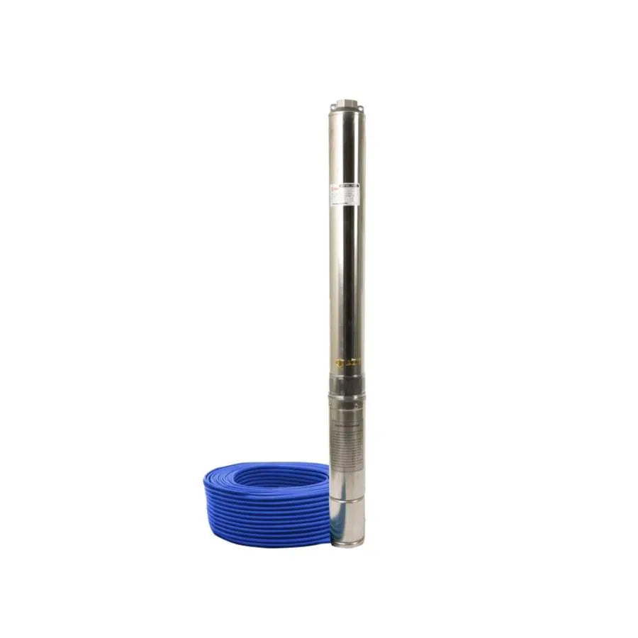 Vysoko -toep ponorné čerpadlo, DDT, 2200 W, 16 turbín, 10 m³/h, nerezová ocel, 30m kabel