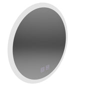 Kulatý LED zrcadlo 70 cm dotykový systém Noxia Neznámý deaktivaci