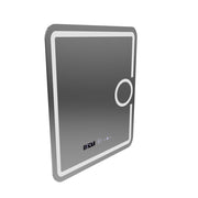 Zrcadlo LED obdélníkový 75x90cm Eclat Motiongllow Marcello Demontring System a teploměr kosmetiky dimable