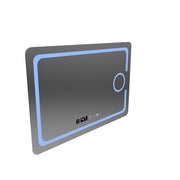 Zrcadlo LED obdélníkový 120x80cm Eclat Motiongllow Marcello Demontling & Dimable Cosmetic Terometer Termometr