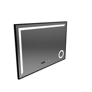 Senzor Sensor Sensor LED Sensor Sofia s rozmrazovací funkcí 110x65 cm teplé/studené/neutrální dimable světlo, ROSE GOLD BRUDHED FRAME, Marcello Funghi Collection