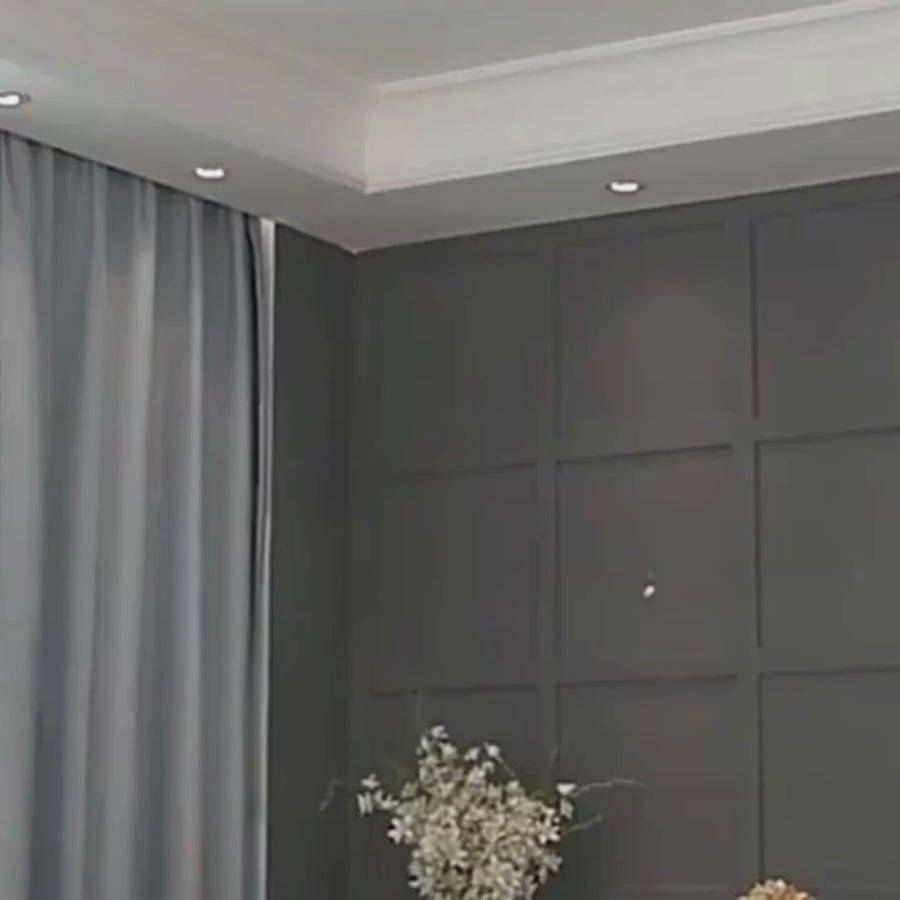 Kulatý kotouč, Penthouse Grand, 8xe27, Golden Black, Metal