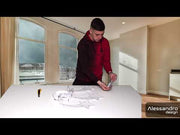 LED lustr s dálkovým ovládáním IPOMOEA 48W, 3 hvězdičky, Studené/Teplé/Neutrální světlo, Stmívatelné, Bílá