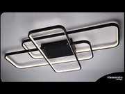 LED LULUS s přemoženou osou 96 W Dimable Black