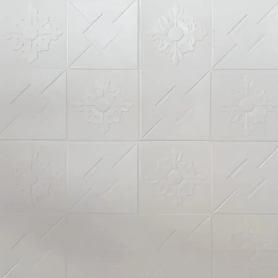 Sada 10D Self -Adhesive 3D měkká pěna, 70cmx70cmx2mm, bílá