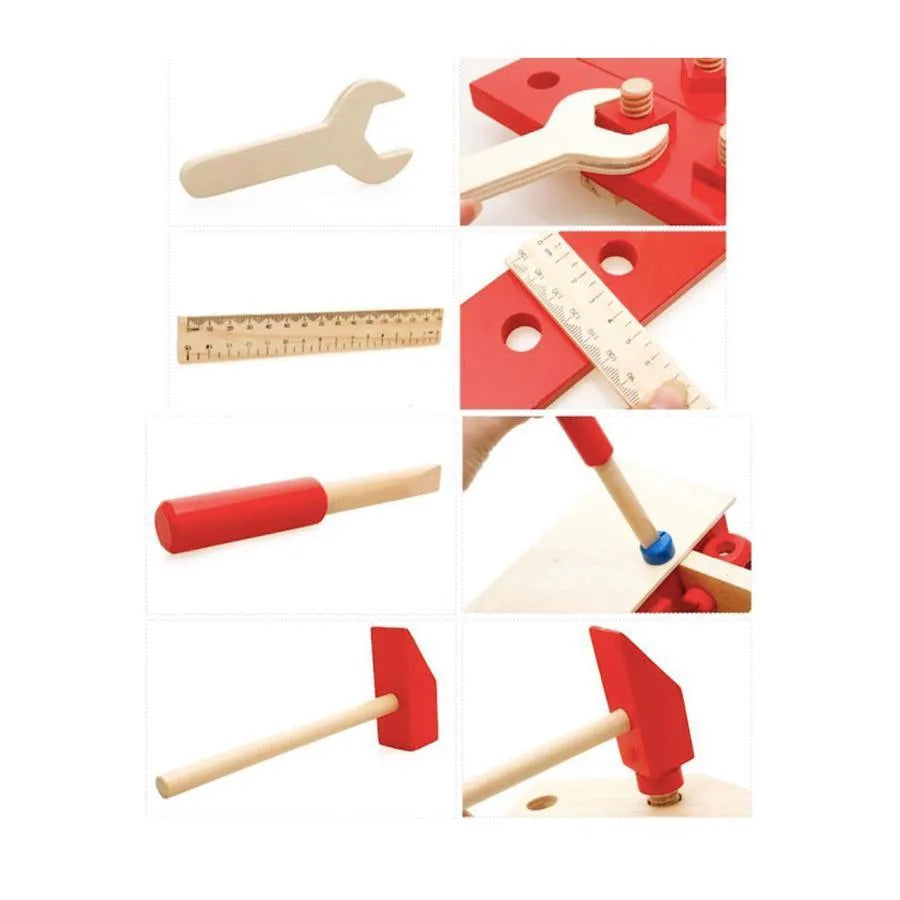 Typ hračky sady malých řemeslných židlí, 48 kusů, dřevo