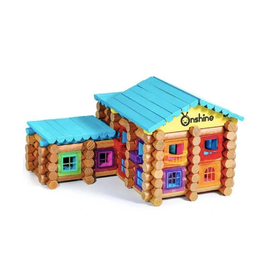 Nemocnice typu hádanky, 240 kusů, vícebarevné, dřevo