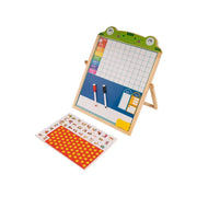 Multifunkční vzdělávací magnetický stůl ve formě žáby, dřeva