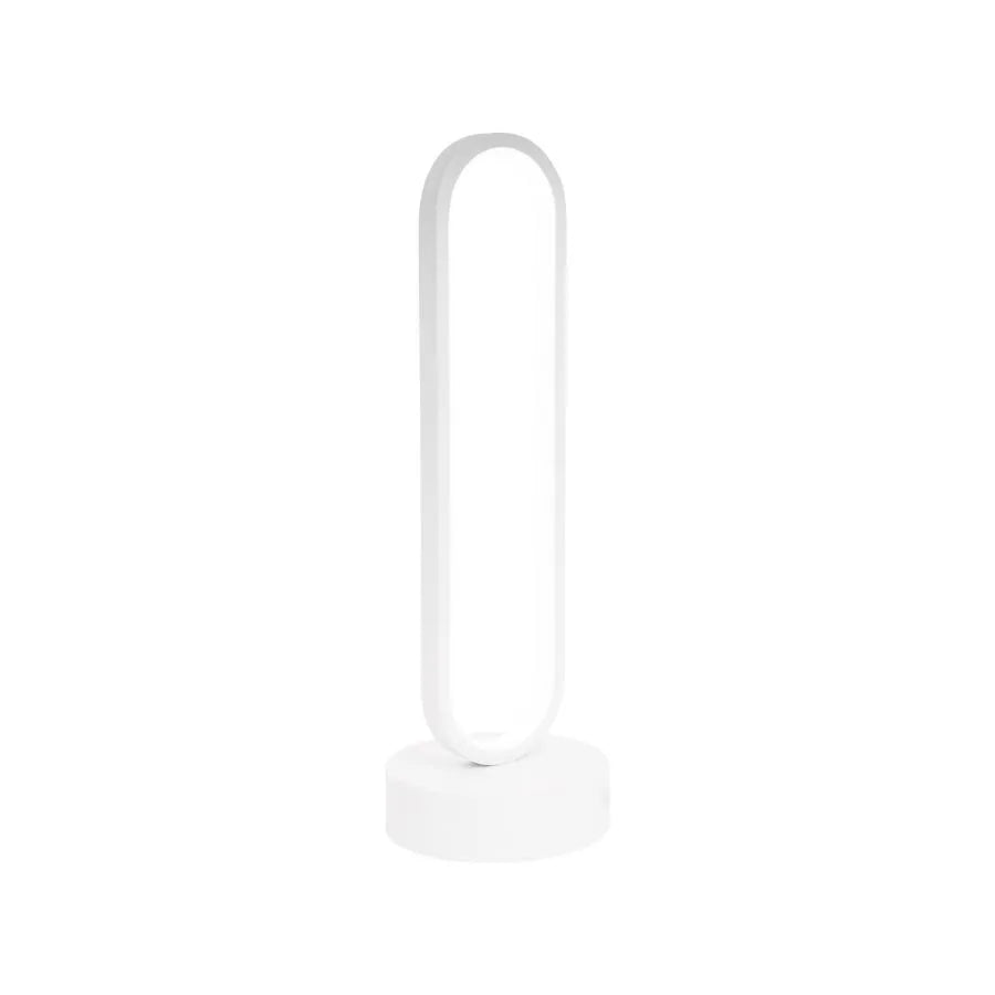 LED LED Creatis Lamp, 30W, studené/horké/neutrální světlo, kov a akrylové, bílé