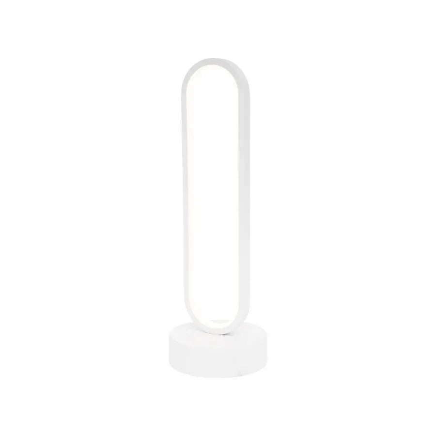 LED LED Creatis Lamp, 30W, studené/horké/neutrální světlo, kov a akrylové, bílé