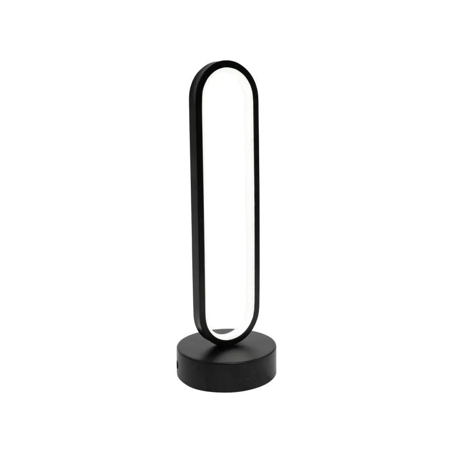 LED LED Creatis Lamp, 30W, studené/horké/neutrální světlo, kov a akrylové, černé