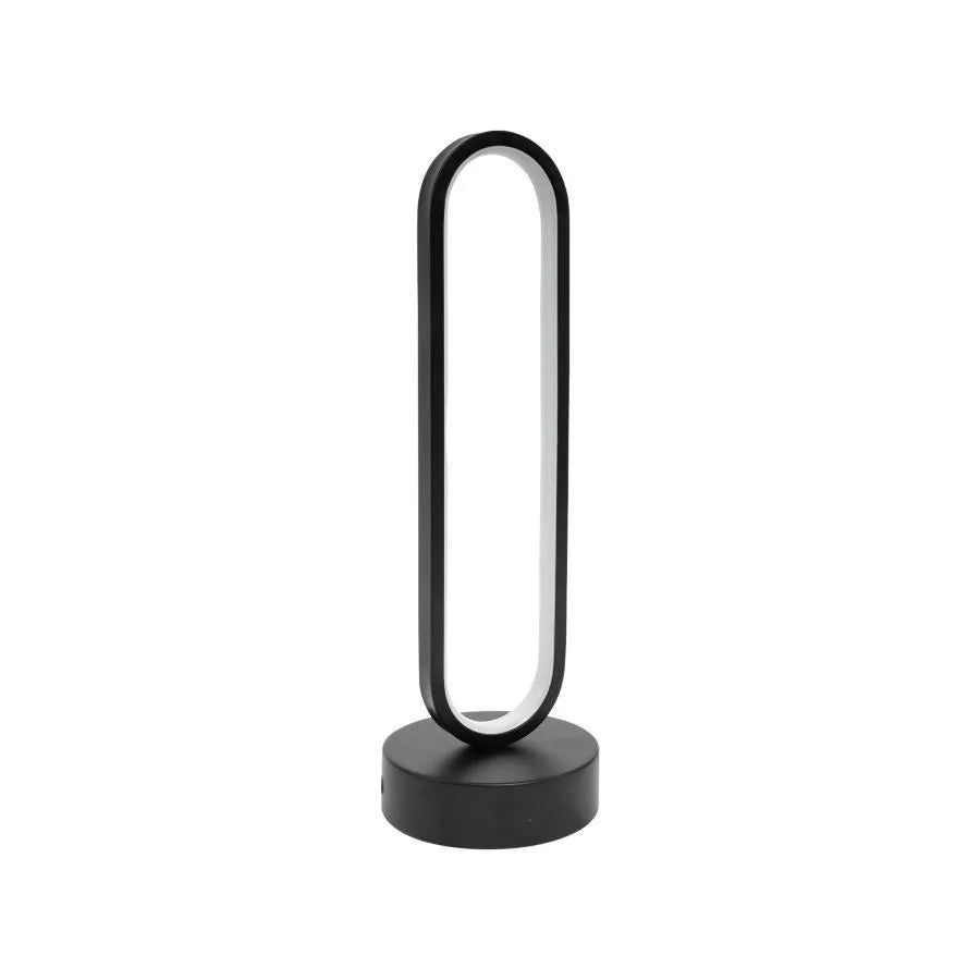 LED LED Creatis Lamp, 30W, studené/horké/neutrální světlo, kov a akrylové, černé