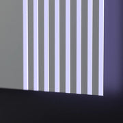 Obdélníkové LED zrcadlo, 80x60cm, Infinity Frame Basic Touch