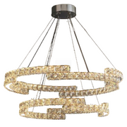 Lulus LED Crystal s dálkovým ovládáním stříbrného stříbrného latifahu
