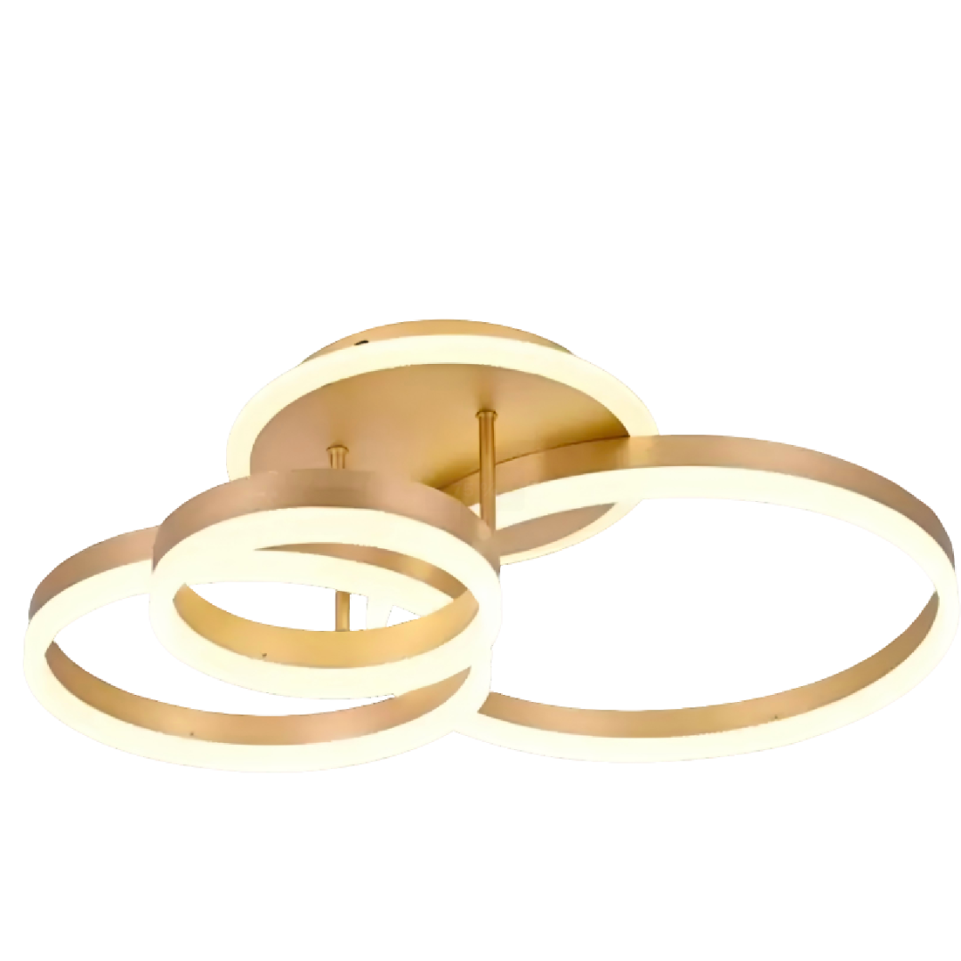 LED LULUS s Entercomand Liliana 94W Dimable White Gold