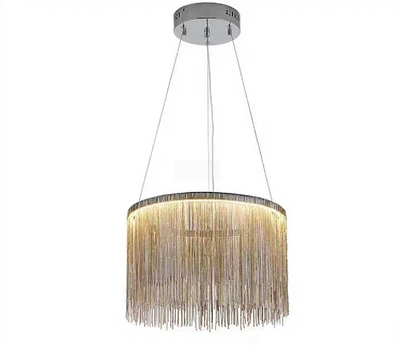 Závěsný LED lustr s dálkovým ovládáním ILLUMINA MAGNUS, 38W, studené/teplé/neutrální světlo, stmívatelný, lesklý chrom