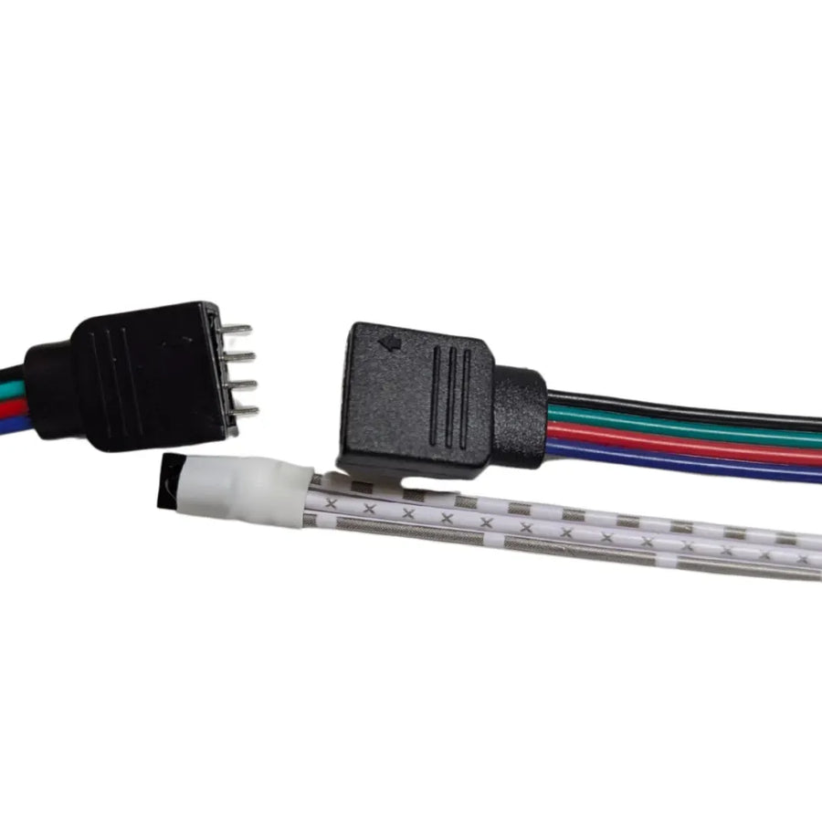 Sada LED pásků 2835 s dálkovým ovládáním, RGB, 10W/m, 5m, IP44