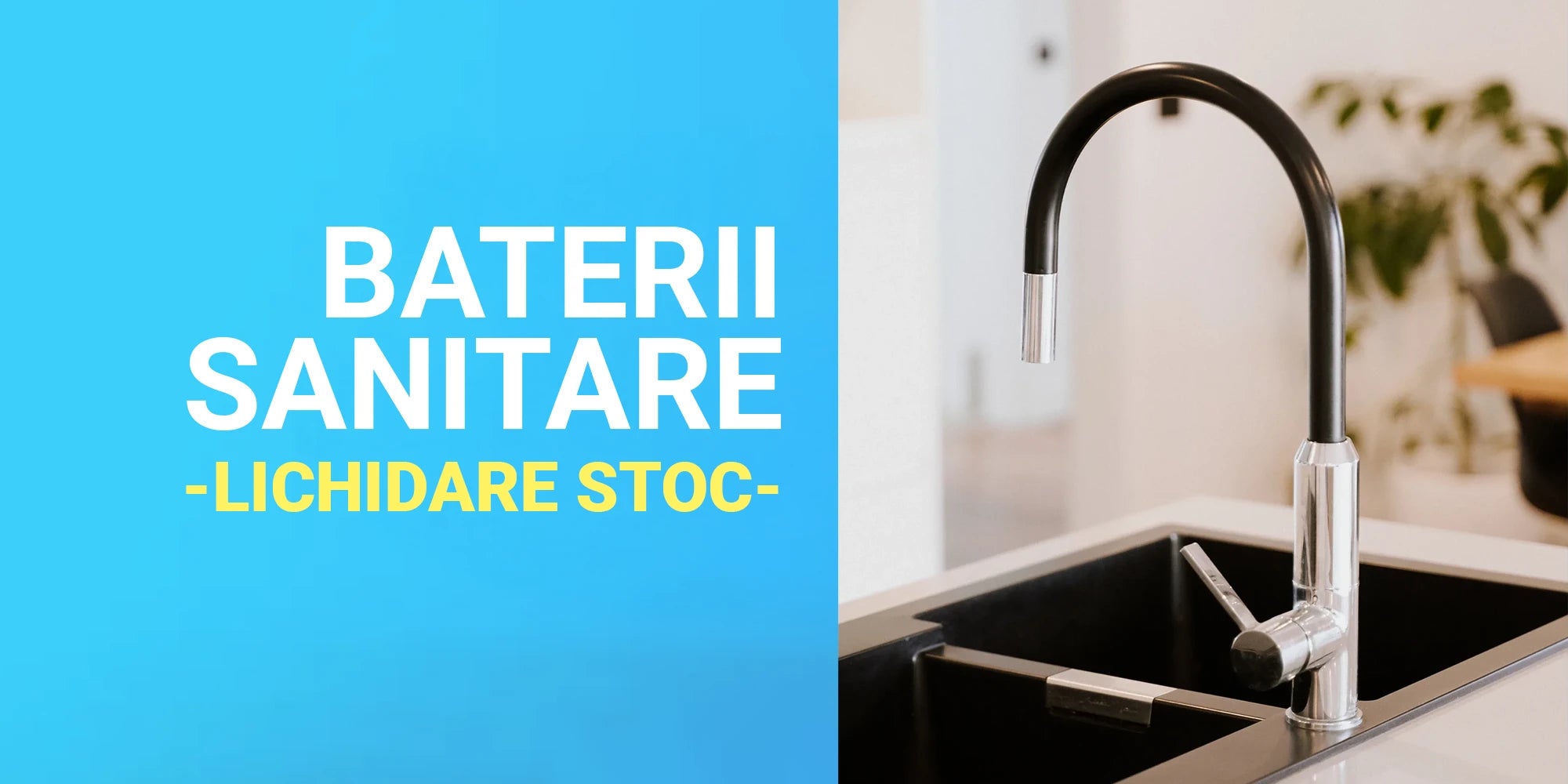 Likvidační zásoba sanitárních baterií