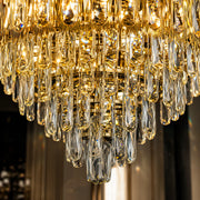 Křišťálový lustr BELVEDERE Elegance 8xE14, Průměr 50cm, Lesklá zlatá, Nastavitelná výška - 04_CC912-500GD.png