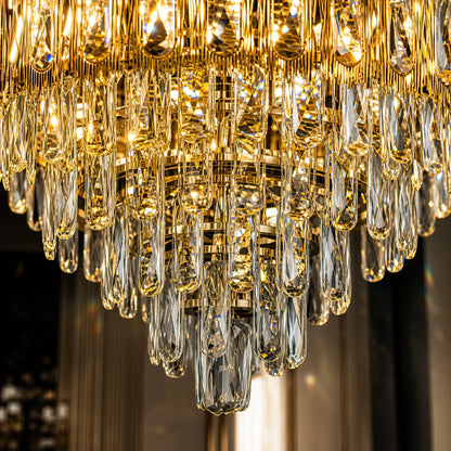 Křišťálový lustr BELVEDERE Elegance 8xE14, Průměr 50cm, Lesklá zlatá, Nastavitelná výška - 04_CC912-500GD.png
