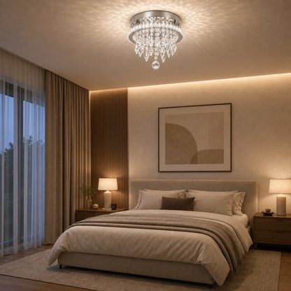 Candelabru LED Alberico Rotund, 17W, Lumina Rece/Calda/Neutra, Cristal, Crom Lucios - 04_LL010.png