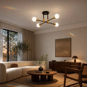 Gentile modernistický lustr, 4x E27, černo-zlatý, moderní design - 05_LC362-4BKGD.png