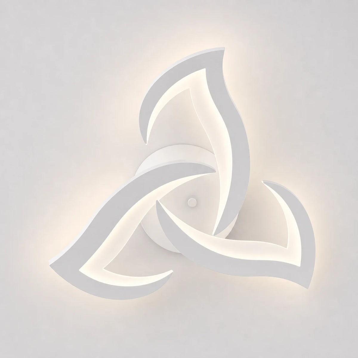 Lustra LED cu telecomanda LOTUS 32W, 3 Petale, lumina Rece/Calda/Neutra, Dimabila, Alb - LT660-3WH_size.png