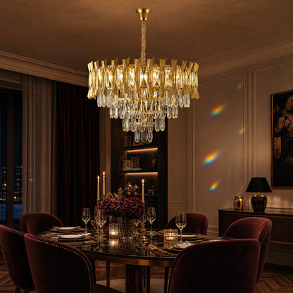 Křišťálový lustr HAMPTON Eleganza 8x E14, Průměr 49cm, Lesklý zlatý, Nastavitelná výška - 07_CC8926-500GDT.png