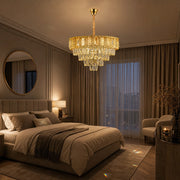 Křišťálový lustr BELVEDERE Elegance 8xE14, Průměr 50cm, Lesklá zlatá, Nastavitelná výška - 08_CC912-500GD.png