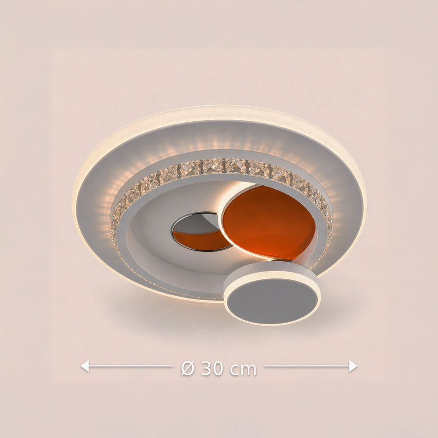 LED lustr s krystalem HELIOX, 40W, 4 kruhy, studené/teplé/neutrální světlo, bílá - 09_LL653-300OR.png