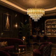 Candelabru Cristal HAMPTON Nobile 5xE14, Diametru 40cm, Auriu Lucios, Inaltime Reglabila - 10_CC8926-400GDT.png