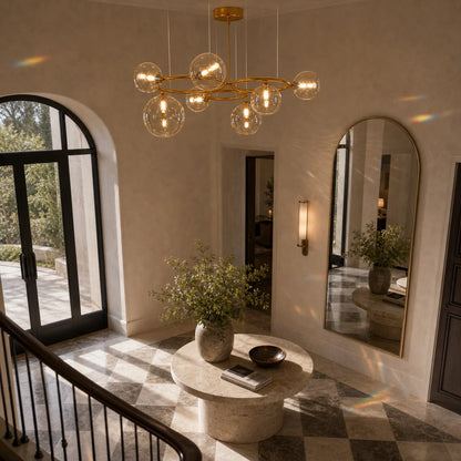 Lustra VENERE Luce, 3 Cercuri, 7xG9, Auriu, Metal , Inaltime Reglabila - 08_LC811-7.png