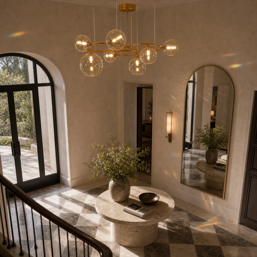 Lustra VENERE Luce, 3 Cercuri, 7xG9, Auriu, Metal , Inaltime Reglabila - 08_LC811-7.png