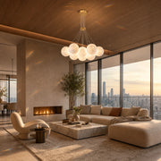 MODERN LOFT Lustr Bagliore, Globe, 9xE27, Nastavitelná výška, Zlatá - 20_LC816-9GD.png