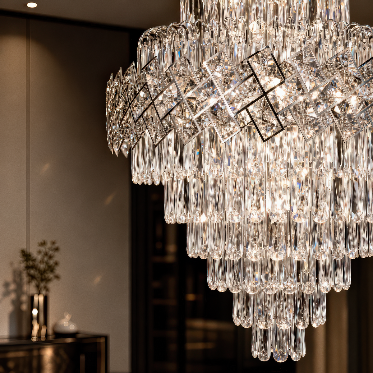 Candelabru cristal Windsor Grande Supremo CC800-600X900CH - detaliu 2