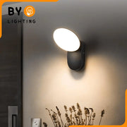Venkovní nástěnné LED svítidlo 10W, AX165, Warm Light 3000K, černá