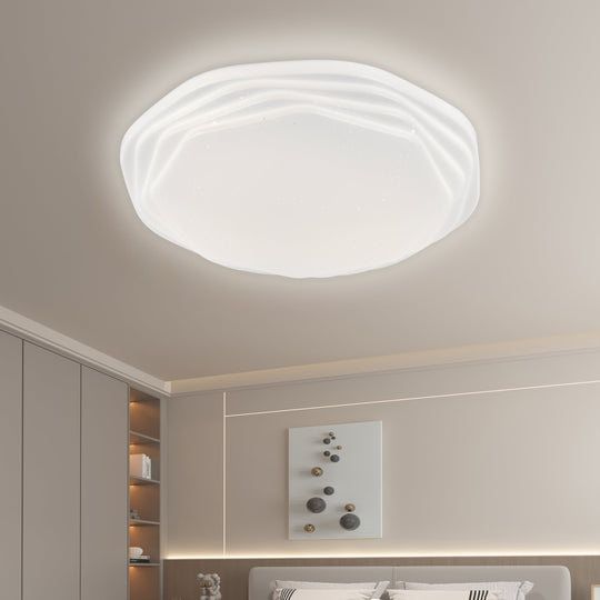 LED stropní svítidlo 23 cm, 22W, 3000K / 4000K / 6000K, bílé, kovové a akrylové LED stropní svítidlo Výchozí název Alessandro Design