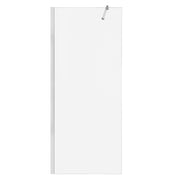 Paravan duș Walk-In 120x195 cm, sticlă securizată 8 mm, transparentă, profil metalic rezistent