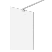 Paravan duș Walk-In 120x195 cm, sticlă securizată 8 mm, transparentă, profil metalic rezistent