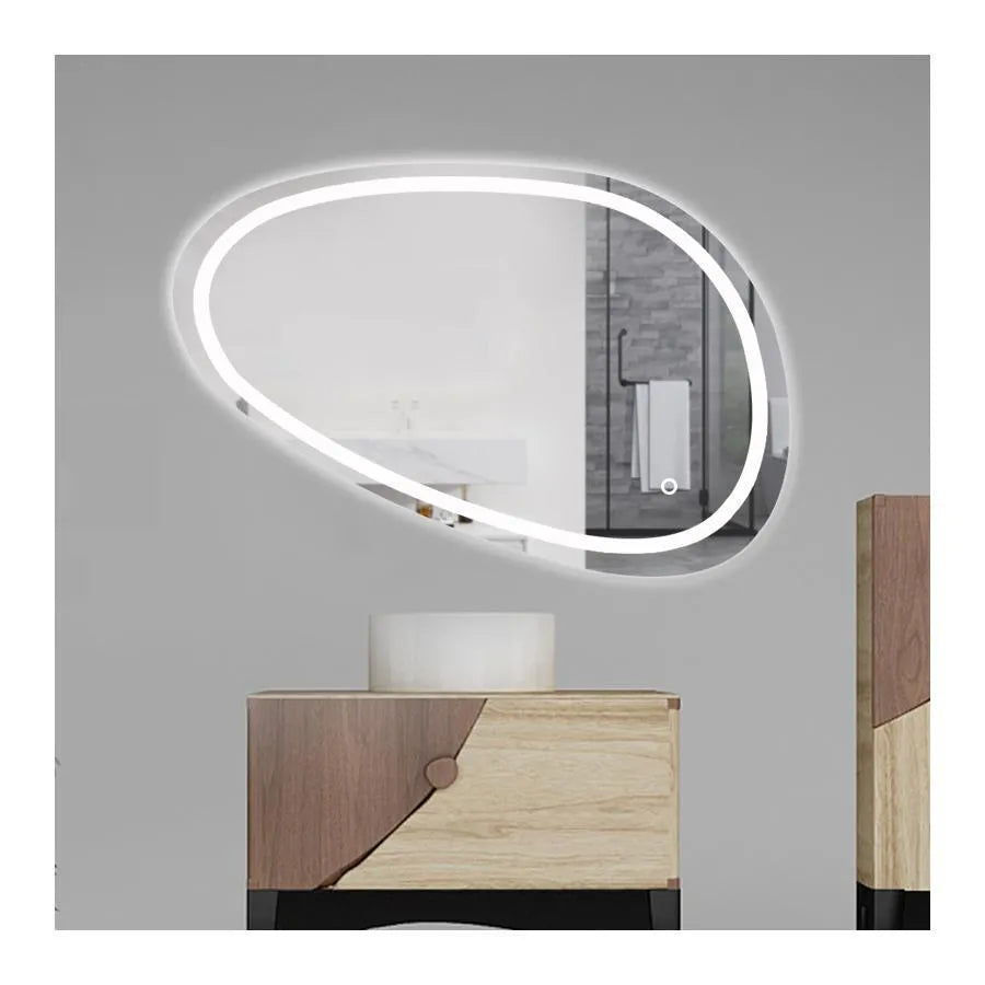 Mirror LED LED dotykový dissegno Defrition System 80x45 cm Marcello Funghi Collection