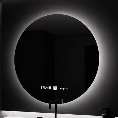 70 cm kulatý LED zrcadlo serenit pohybglow Marcellow Dimable Hoding Deframent & Dimable teploměr
