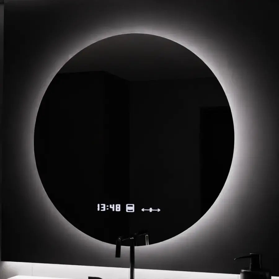 70 cm kulatý LED zrcadlo serenit pohybglow Marcellow Dimable Hoding Deframent & Dimable teploměr