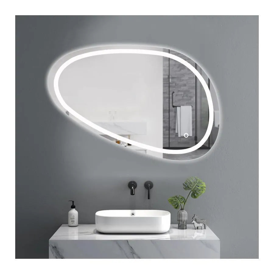 Mirror LED LED dotykový dissegno Defrition System 80x45 cm Marcello Funghi Collection
