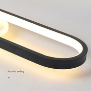 LED lustr s nastavitelným projektorem FISSO Camilla 49W, studené/teplé/neutrální světlo, černá