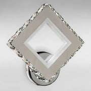 Naneste Terrano LED s krystaly, čtvercové, 24w, studené/horké/neutrální světlo, černé a nerezové